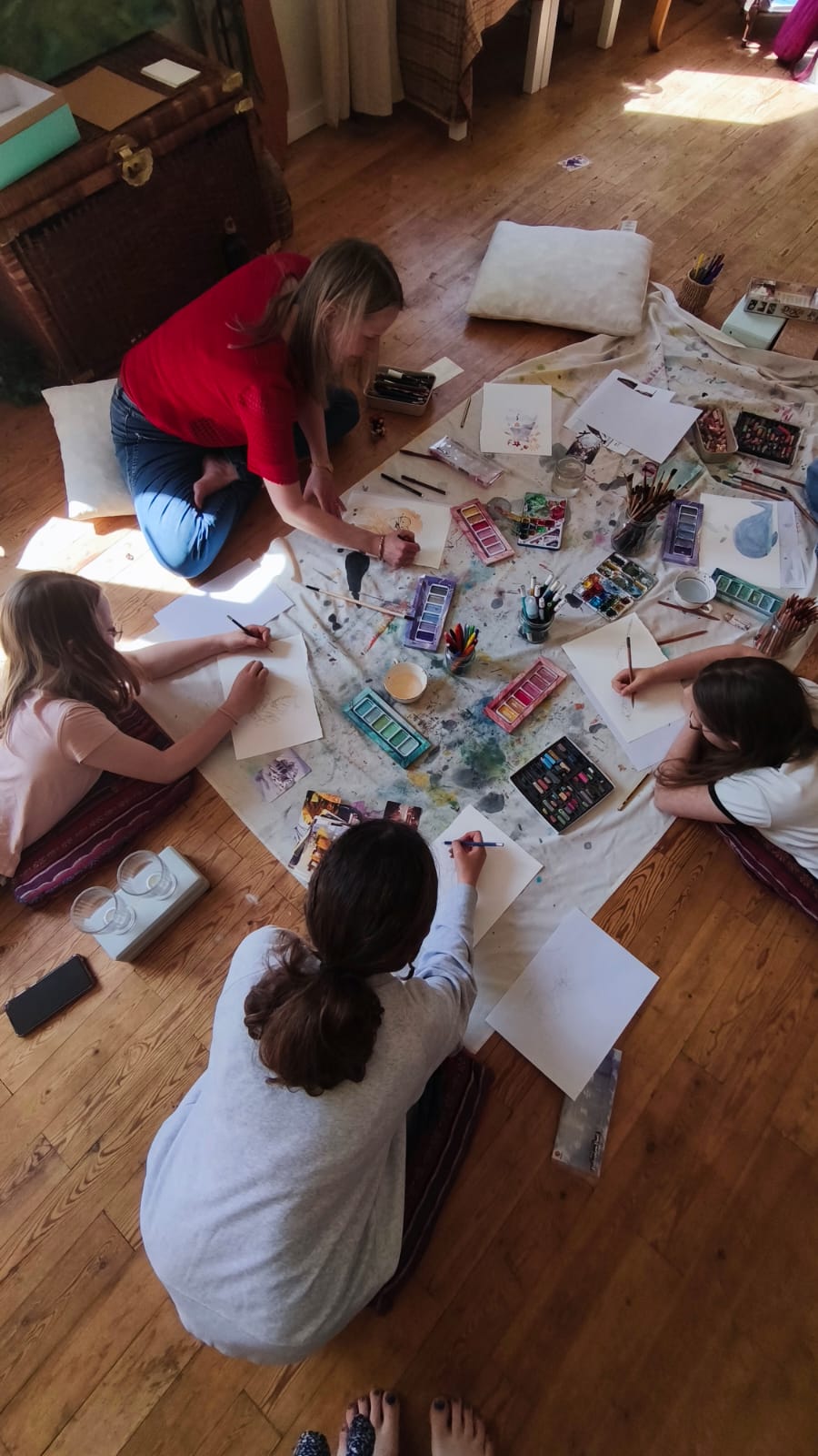 Adolescents Easing others